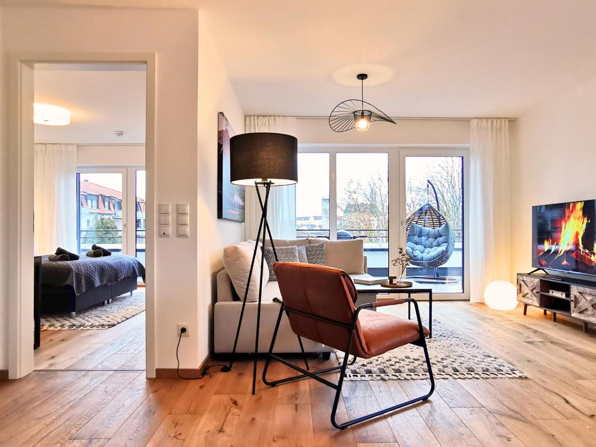 Fynbos Penthouse Deluxe, Balkon, Parkplatz Straubing Exterior foto
