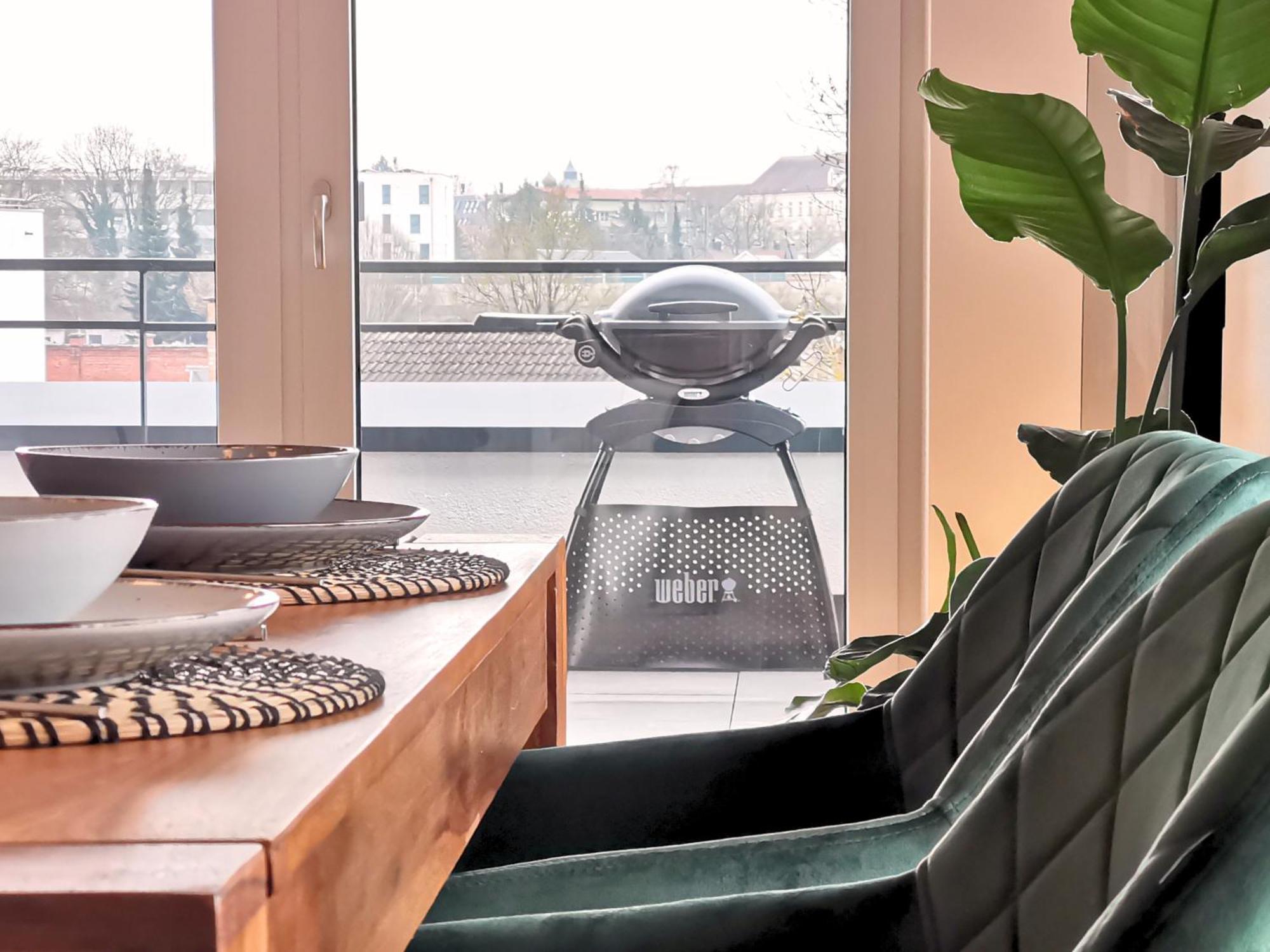 Fynbos Penthouse Deluxe, Balkon, Parkplatz Straubing Exterior foto