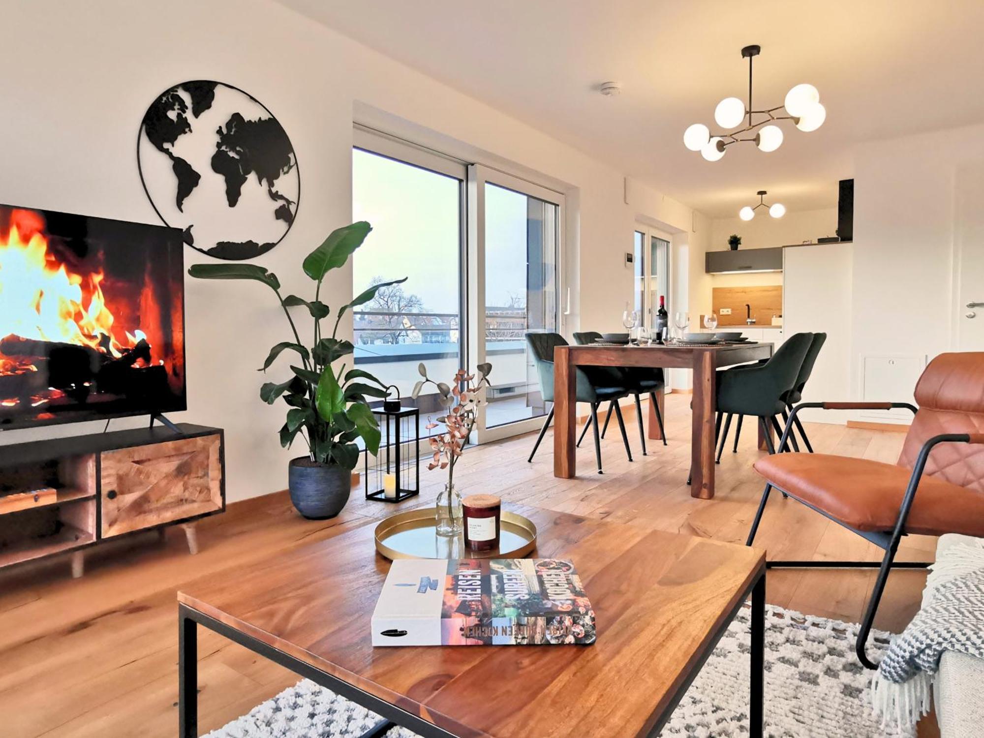 Fynbos Penthouse Deluxe, Balkon, Parkplatz Straubing Exterior foto
